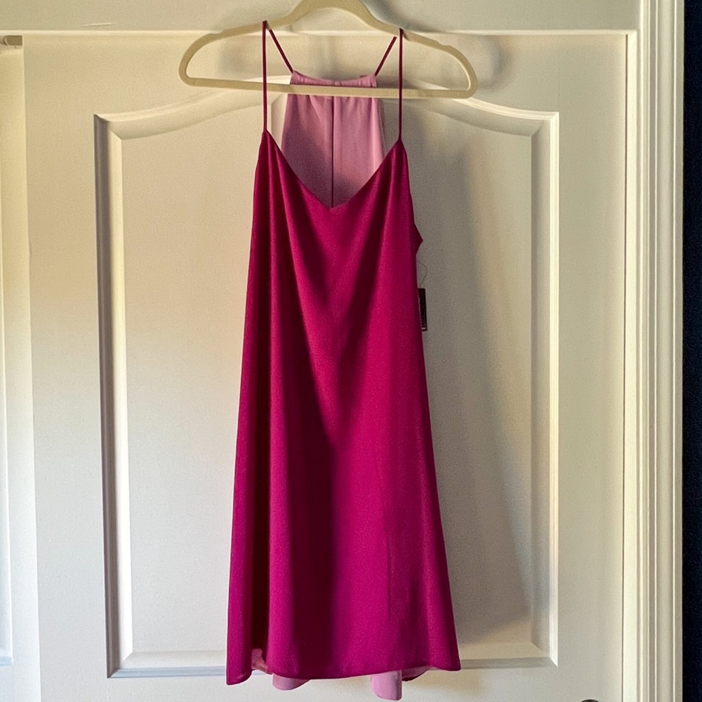 Reversible pink dress with tag on (stain from transport)